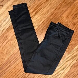 SHEIN Black Leather Skinny Pants. Size Small. True to size.